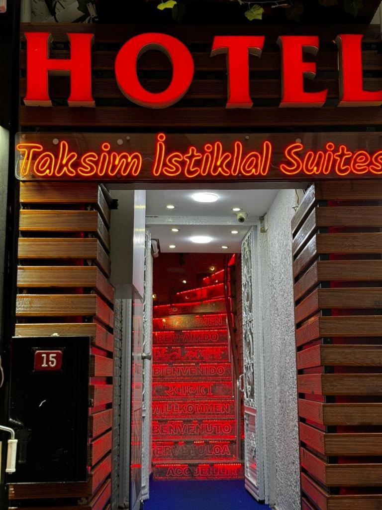 איסטמבול Taksim Istiklal Suites מראה חיצוני תמונה