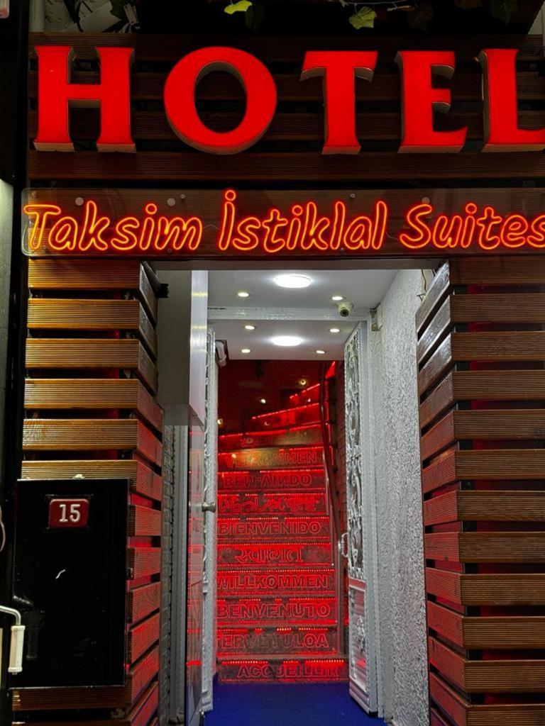 איסטמבול Taksim Istiklal Suites מראה חיצוני תמונה